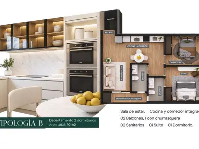 Departamento en venta de 2 dormitorios en Ciudad del Este 4