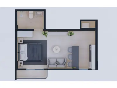 Departamento en venta en Ayre Santa Teresa, Ycuá Satí 3