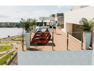 Departamento en venta en Edificio Aquarium, Encarnación 4