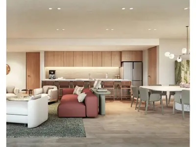 Departamento en venta en Edificio Bulnesia, 2 dormitorios 4
