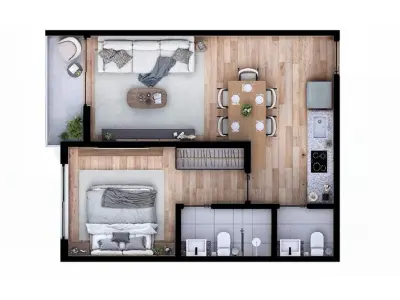 Departamento en venta en Edificio OLIVA GARDEN, Ciudad del Este 3
