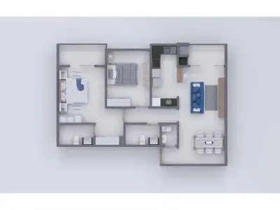 Departamento en venta en Edificio Trinum, Fernando de la Mora 4