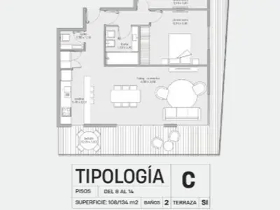 Departamento en venta en Eje Residence, Las Lomas 5