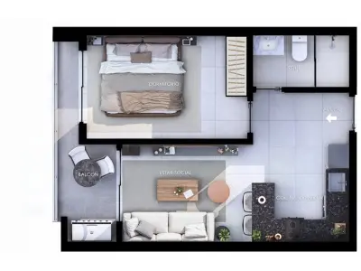 Apartamento à venda no Innova Pacheco, Recoleta 3