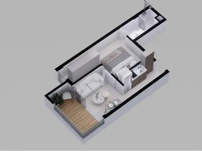 Departamento en venta en Las Lomas (Carmelitas) 5