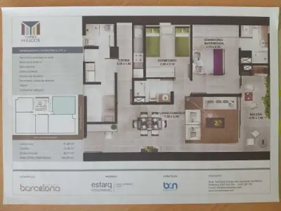 Apartamento à Venda em Mburucuyá, Assunção — Torre Mirador, 16º Andar 4
