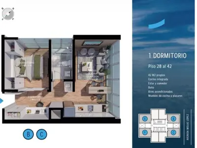 Departamento en venta en Petra Tower, Las Lomas 3