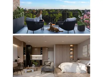 Departamento en venta en pozo en Recoleta, Asunción – Aurora 4