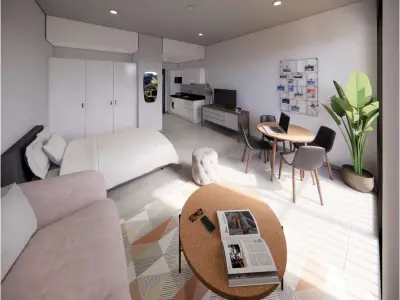 Departamento en venta en pre-pozo en Barrio Jara, Asunción 3