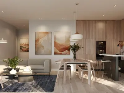 Departamento en venta en Recoleta, Asunción - Proyecto Aurora 4