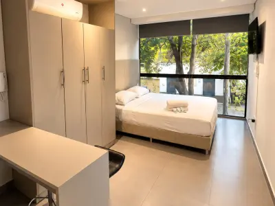 Studio apartment for temporary rent in Barrio Jara 2