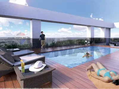 Studio apartment for sale in Edificio Paseo Mboi Ka´e 4