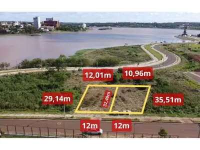Dos terrenos en venta a media cuadra de la Costanera 3