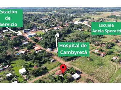 Dois terrenos à venda com casa em Cambyretá Centro 3