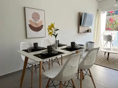 Aluguel apartamento 1 quarto mobiliado com vaga — Herrera, Assunção 4