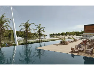 Lote en venta en Aquadelta, Barrio Regatas Sur, Limpio 3