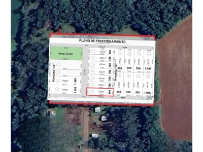 Terreno à venda em Capitán Miranda, Itapúa 3
