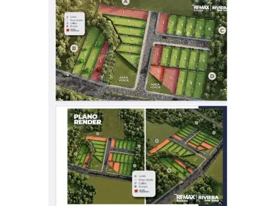 Lotes à venda no Residencial Riviera, San Juan del Paraná 2