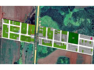 4,433 m² lot for sale on Route 6, Minga Guazú 4