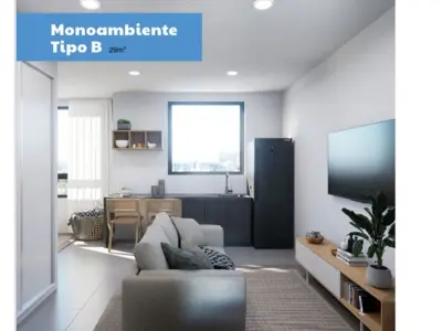 Monoambiente de 29 m², piso 8 — Piso 4.0, Ciudad del Este