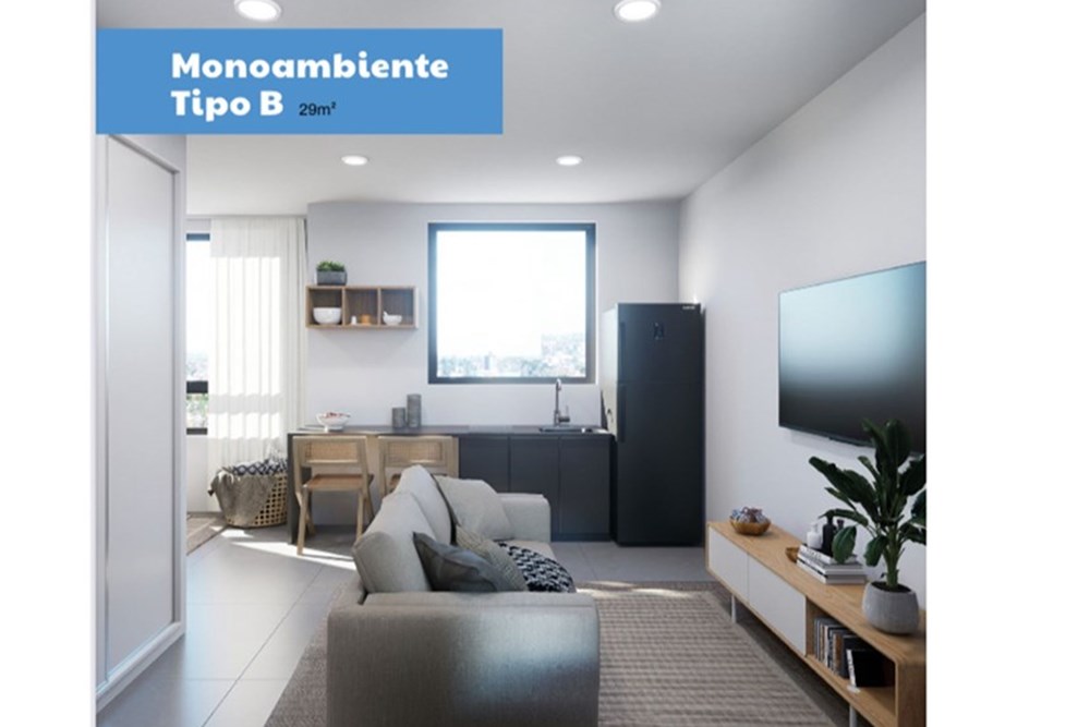 29 m² studio, floor 8 — Piso 4.0, Ciudad del Este