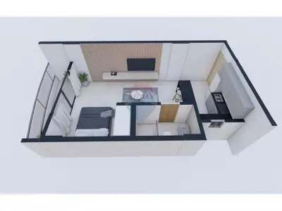 Studio for sale at Ayre Santa Teresa, Ycuá Satí 4