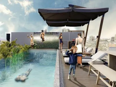 Monoambiente en venta en Edificio Molas Design, Mburucuyá 4