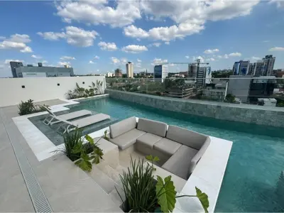 Monoambiente en venta en edificio Well, Villa Morra 4