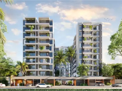 Monoambiente en venta en Fernando de la Mora, edificio Tres Kandu 2
