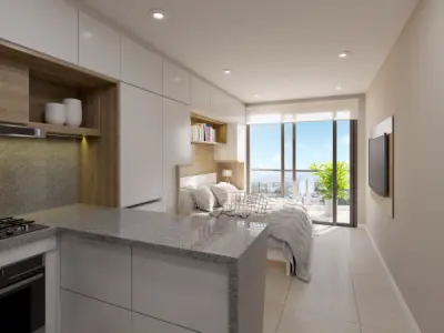 Monoambiente en venta en Recoleta, Asunción – Edificio Afianza Hassler 4