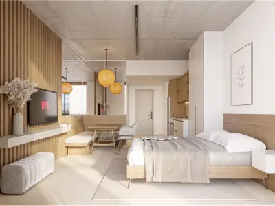 Monoambiente en venta en San Jorge, Asunción 2