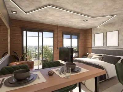 Monoambiente en venta en Soho Flats, Villa Morra 2
