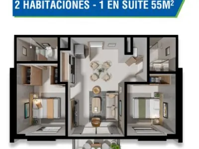 Studio no ZUBA Trinidad, Assuncao 4