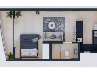 Studio apartments for sale at AYRE Santa Teresa, Ycuá Satí 3