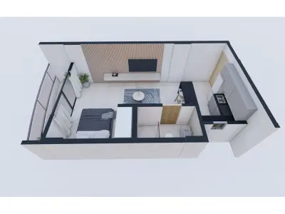 Studio apartments for sale at AYRE Santa Teresa, Ycuá Satí 4