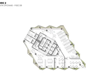 Corporate office for sale at Palmanova Center, 28th floor 4