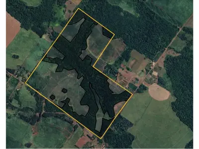Propriedade agrícola de 76 hectares à venda em Fram, Itapúa 3