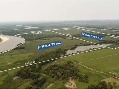 Propiedad rural en venta a orillas del Río Tebicuary, Caapucú 2