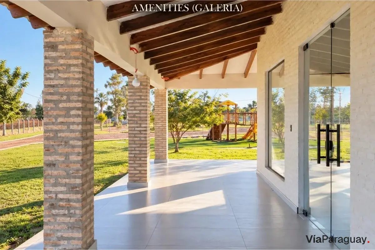 Terreno de 840 m² à venda no condomínio fechado Pindó, San Bernardino