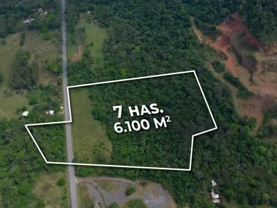 7.6-hectare land for sale in Itá on the Arruai access road, with views of Cerro Ñanduá