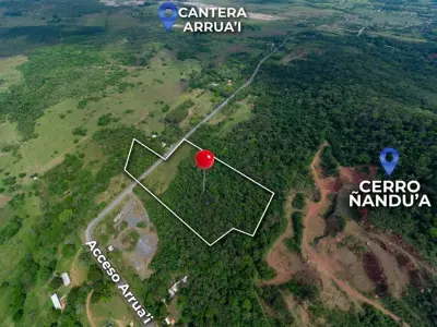 7.6-hectare land for sale in Itá on the Arruai access road, with views of Cerro Ñanduá 4