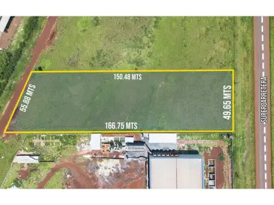 Terreno comercial para alugar em zona industrial de Hernandarias 4