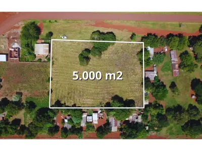 Commercial land for sale in Colonia Acaray, Hernandarias 4