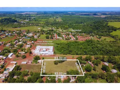 Commercial land for sale in Colonia Acaray, Hernandarias 5