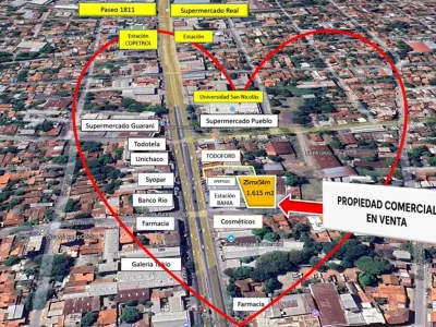 Terreno comercial à venda em Fernando de la Mora 3