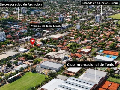 Commercial land for sale on Avda. Madame Lynch 3