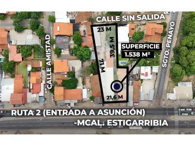 Terreno comercial à venda na Rota 2, San Lorenzo 4