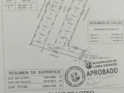 Terreno de 1 hectare em Loma Grande, Cordillera 3