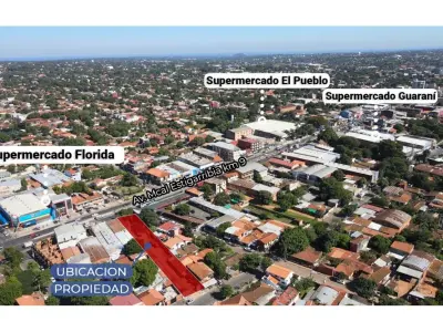 Terreno de 1.050 m² en venta en Fernando de la Mora 3