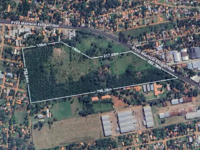 Terreno de 15 hectáreas en venta sobre Ruta 2, Itauguá 2